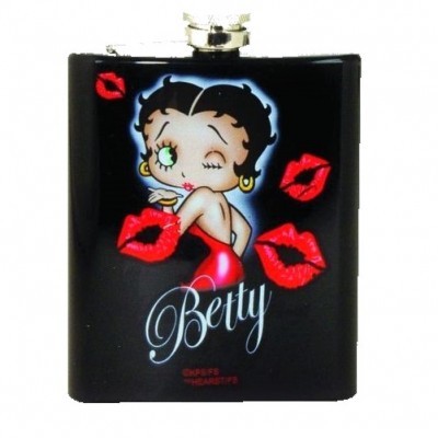 Flacon d'alcool Betty Boop / Baisers